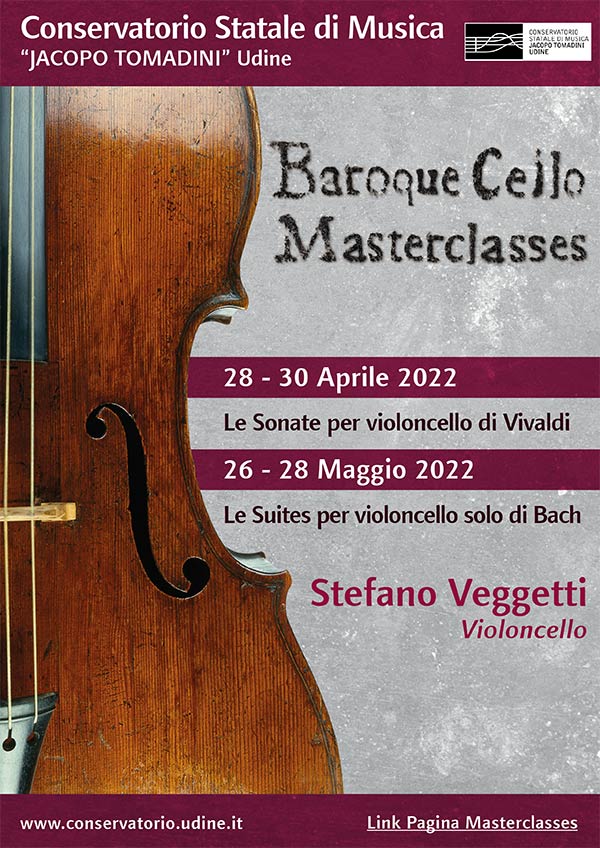 Masterclasses Violoncello Barocco